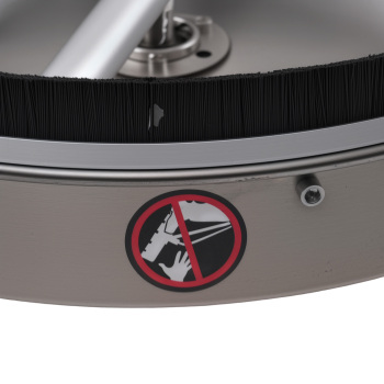 16.5 Pressure Washer Surface Cleaner 4200 PSI with 4 Rubber Wheels