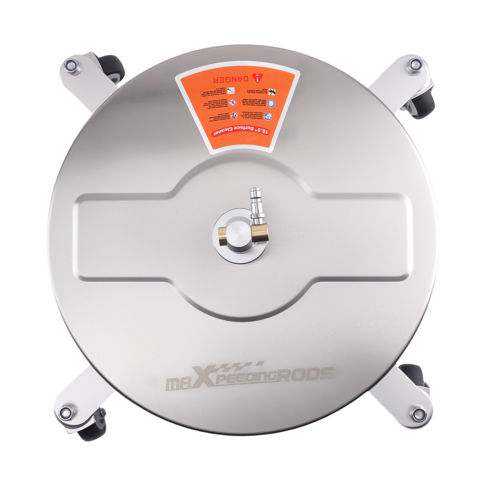 16.5 Pressure Washer Surface Cleaner 4200 PSI with 4 Rubber Wheels