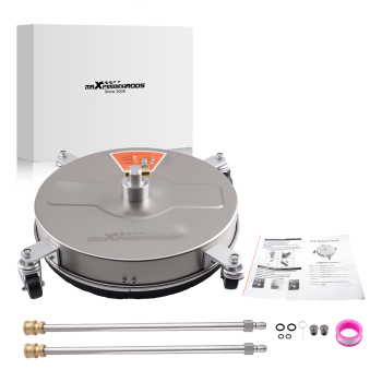 16.5 Pressure Washer Surface Cleaner 4200 PSI with 4 Rubber Wheels