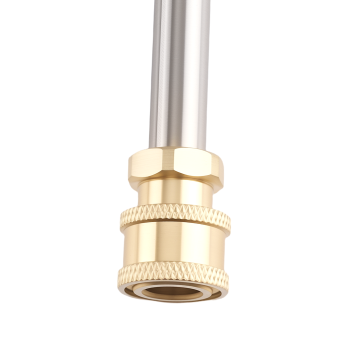 19 Inch Pressure Washer Surface Cleaner 4200 PSI Stainless 1/4 Plug Wheels