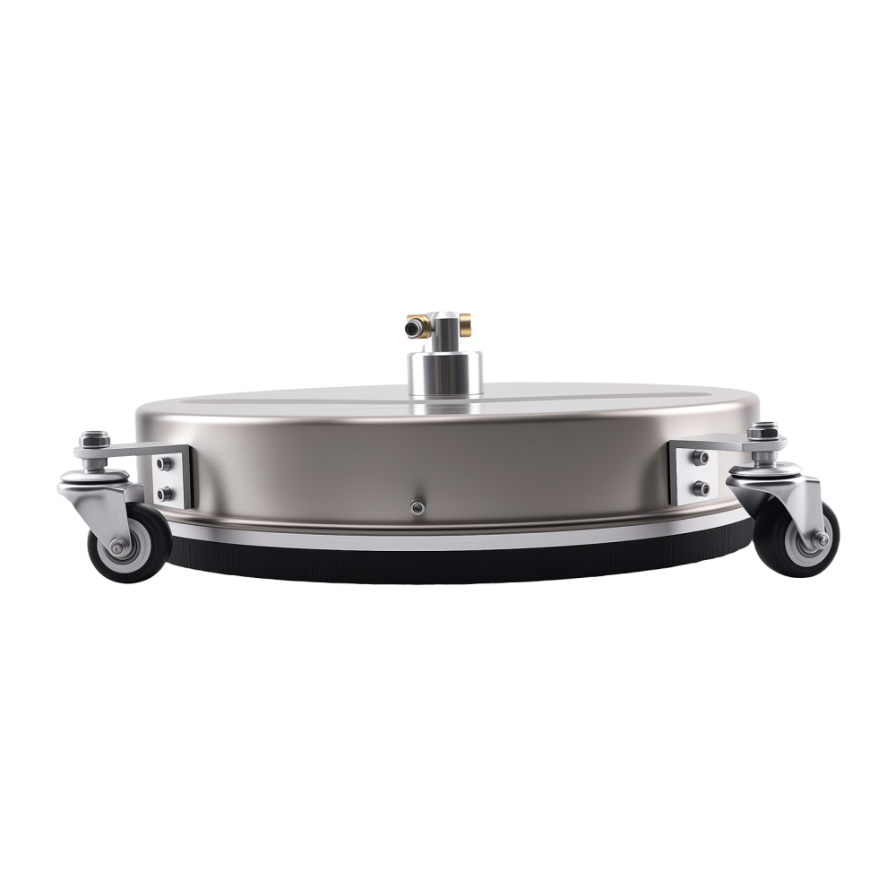 19 Inch Pressure Washer Surface Cleaner 4200 PSI Stainless 1/4 Plug Wheels