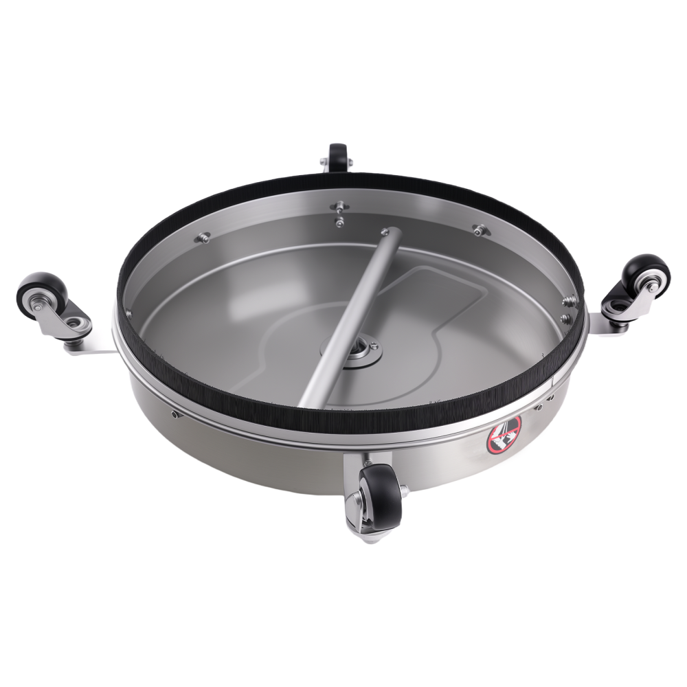 19 Inch Pressure Washer Surface Cleaner 4200 PSI Stainless 1/4 Plug Wheels