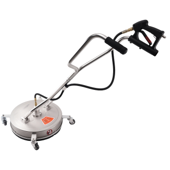 22 Inch Pressure Washer Surface Cleaner 4200PSI for Driveway Patio Steel