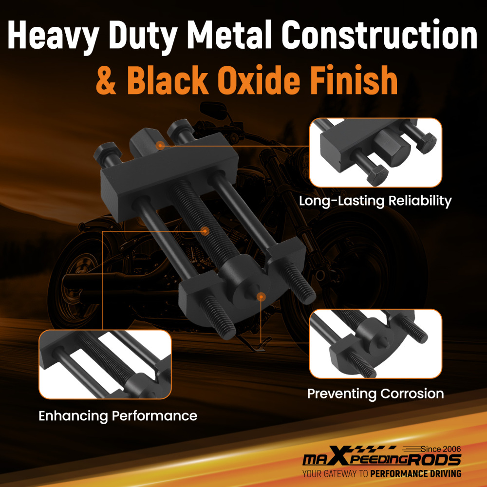 Transmission Mainshaft Bearing Inner Race Tool Installer compatible para Harley Davison