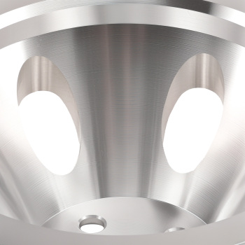 Chrome Direct Fit Pulley compatible for Chevy Big Block 396-454 Short Water Pump Style