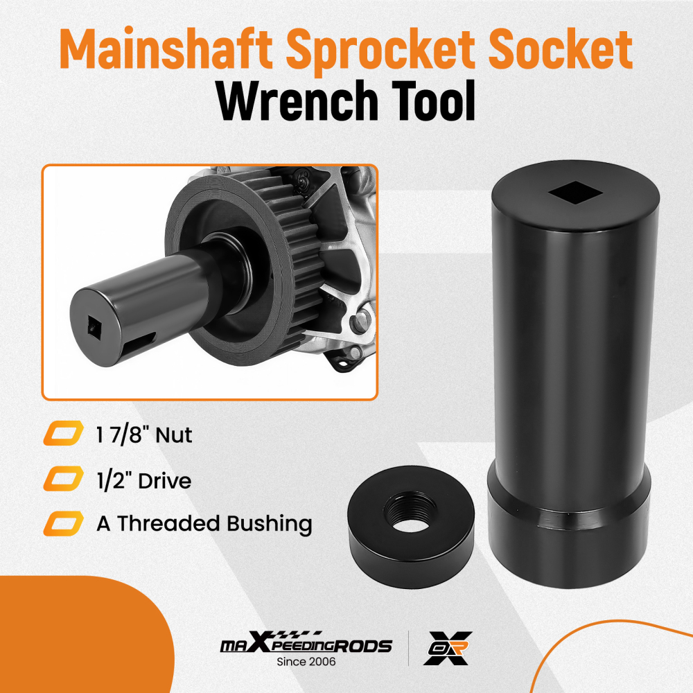 1 7/8 MainShaft Sprocket Tool Pulley Socket For Twin Cam Big Twins 1936-2006