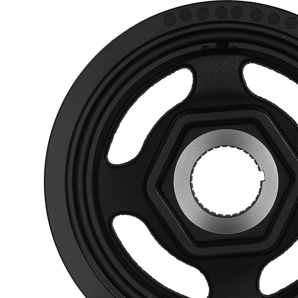 Crankshaft Balancer Pulley compatible for Honda Accord 1.5L Turbo 2018-2022 Black