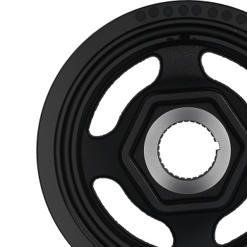 Crankshaft Balancer Pulley compatible for Honda Accord 1.5L Turbo 2018-2022 Black