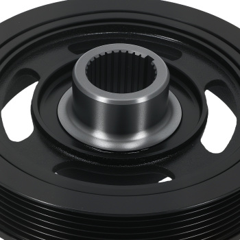 Crankshaft Balancer Pulley compatible for Honda Accord 1.5L Turbo 2018-2022 Black