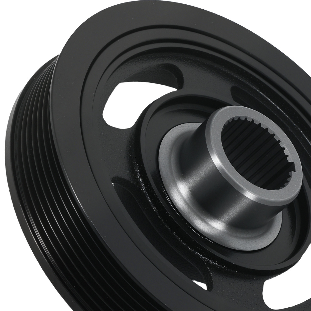 Crankshaft Balancer Pulley compatible for Honda Accord 1.5L Turbo 2018-2022 Black