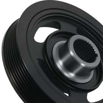 Crankshaft Balancer Pulley compatible for Honda Accord 1.5L Turbo 2018-2022 Black