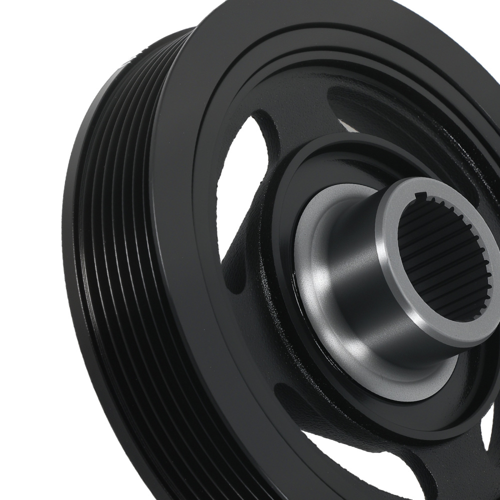 Crankshaft Balancer Pulley compatible for Honda Accord 1.5L Turbo 2018-2022 Black