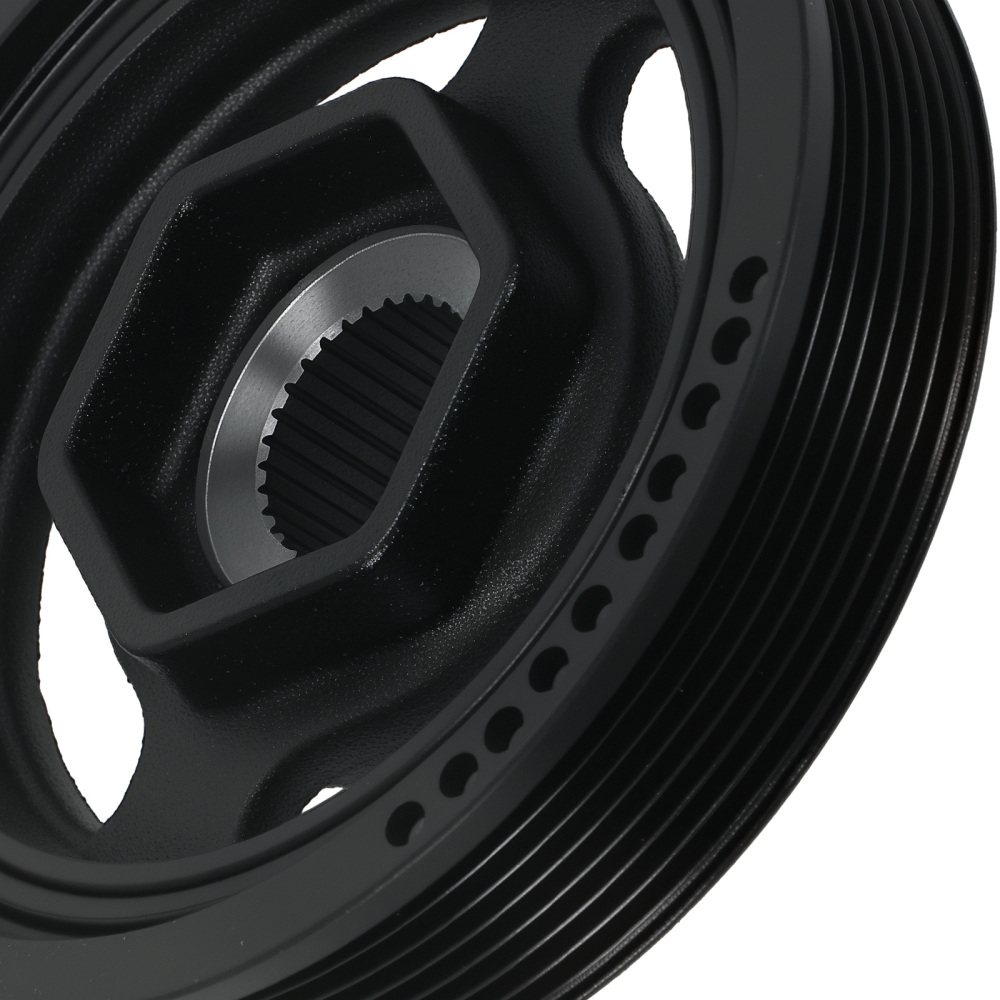 Crankshaft Balancer Pulley compatible for Honda Accord 1.5L Turbo 2018-2022 Black