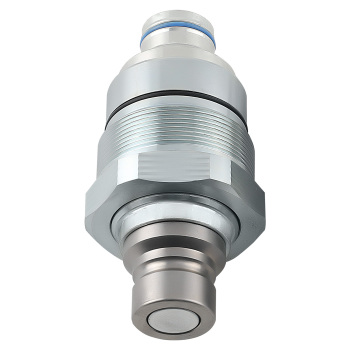 MaleFemale Flat Face Hydraulic Coupler Kit compatible for Bobcat 7246802 7246799 7249643