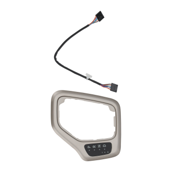 Transmission Shifter Bezel with Harness compatible for Jeep Cherokee 2014-2018 68413957AA