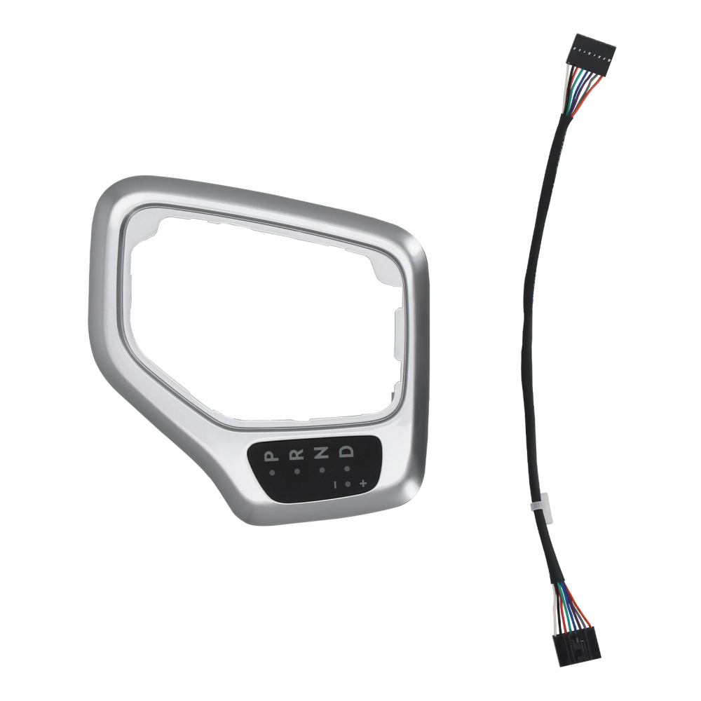 Transmission Shifter Bezel compatible for Jeep Cherokee 2014-2018 601-402 68413957AA