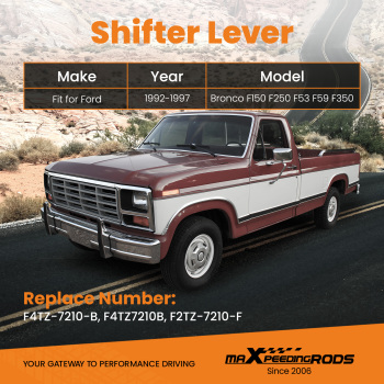 Transmission Gear Shifter Lever Overdrive Switch compatible for Ford Bronco F150 F250 F53