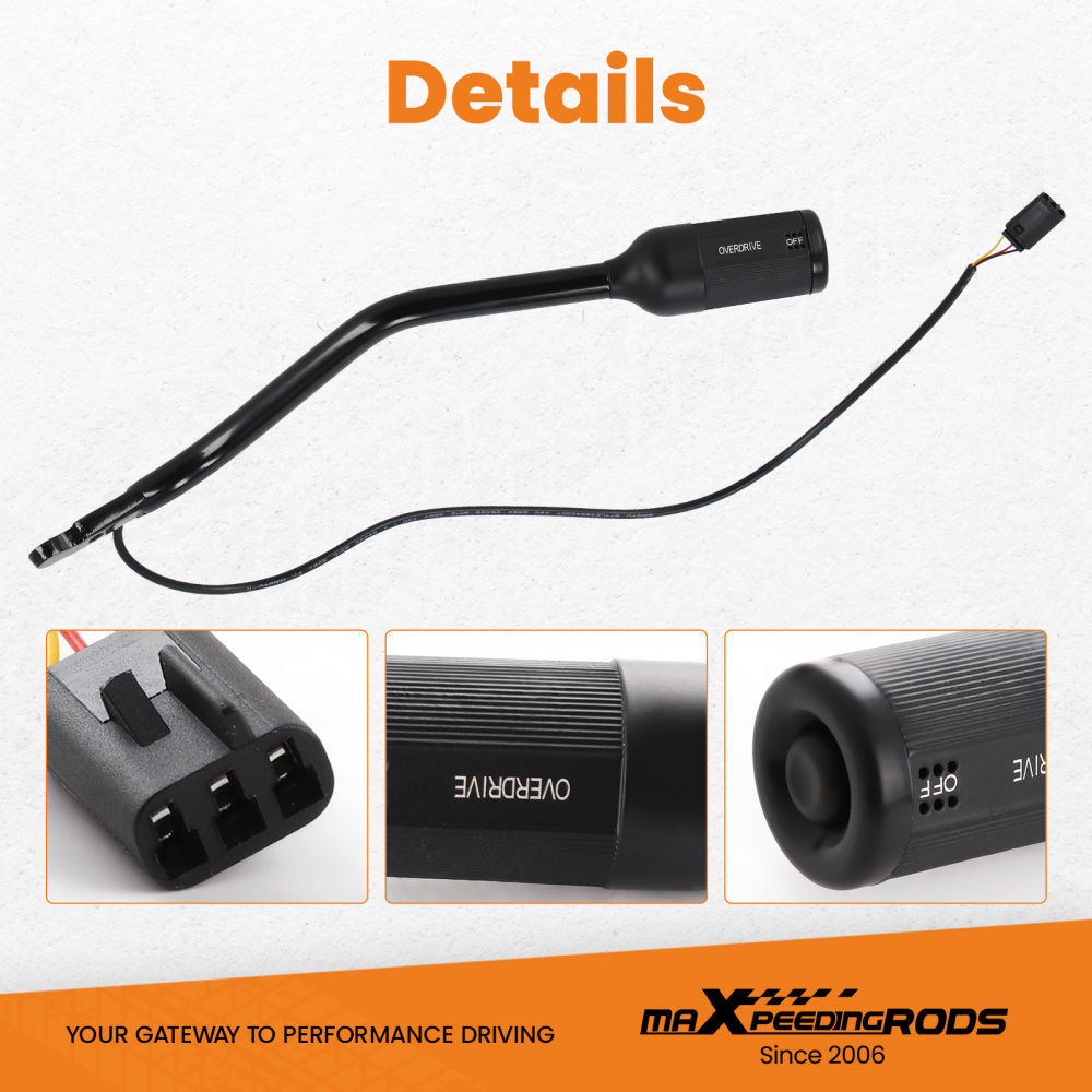 Transmission Gear Shifter Lever Overdrive Switch compatible for Ford Bronco F150 F250 F53