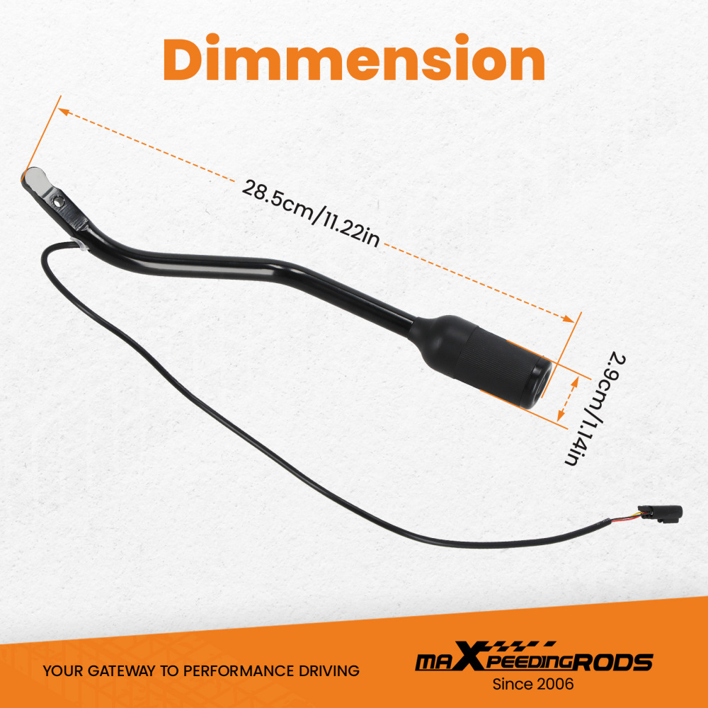 Transmission Gear Shifter Lever Overdrive Switch compatible for Ford Bronco F150 F250 F53