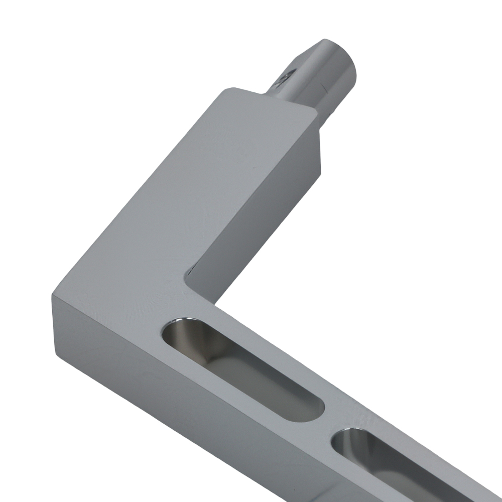 Shifter Armfor compatible for Chevy GMC Trucks SUVs 1995 1996-1998 Polished Billet Silver