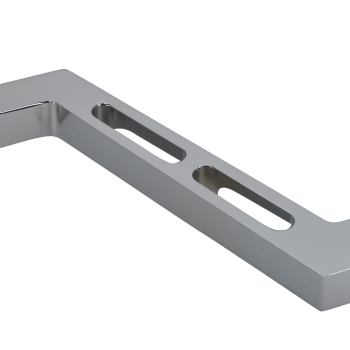 Shifter Armfor compatible for Chevy GMC Trucks SUVs 1995 1996-1998 Polished Billet Silver