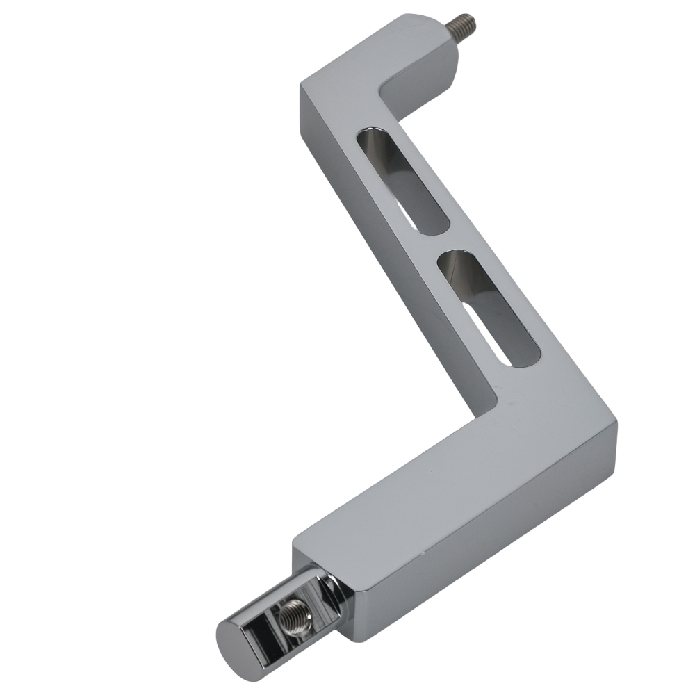 Shifter Armfor compatible for Chevy GMC Trucks SUVs 1995 1996-1998 Polished Billet Silver