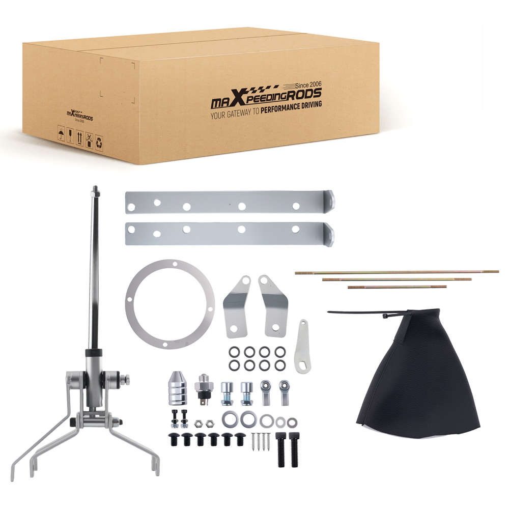 12 Aluminum Auto Shifter Chrome compatible for GM Turbo 350 Transmission HRC12-940