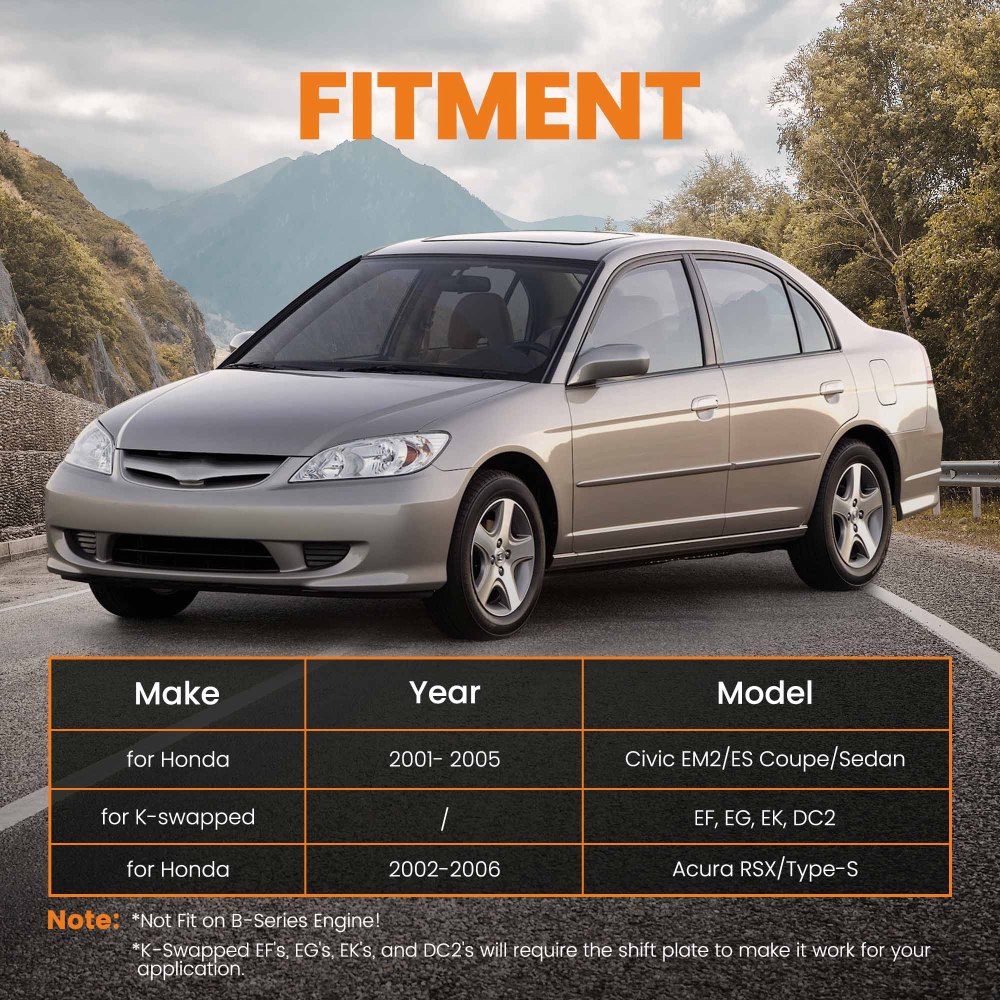 Shifter Box compatible for Honda K series engine swap EG EK DC2 EF K20 K24 Civic EM2/ES