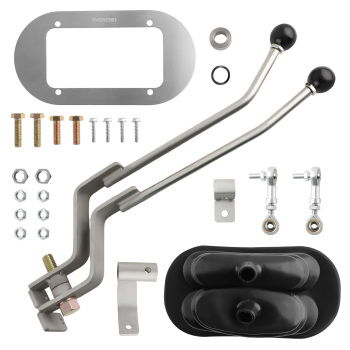 Stainless Twin-Stick ShifterBoot for NP-205 Transfer compatible for Case Shifter NP205GM8