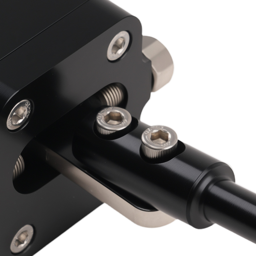 Aluminum Lever Shifter Kit compatible for Chevrolet Camaro 1993-2002 Manual Black Rod