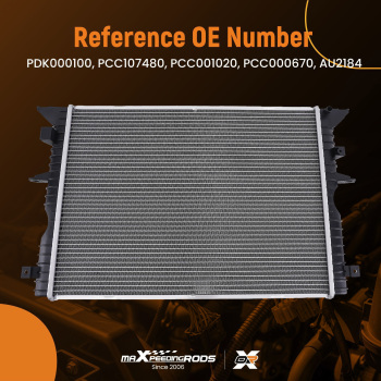 Aluminium Cooling Radiator compatible for Land Rover Defender 110 TD5 98-16 PCC001020