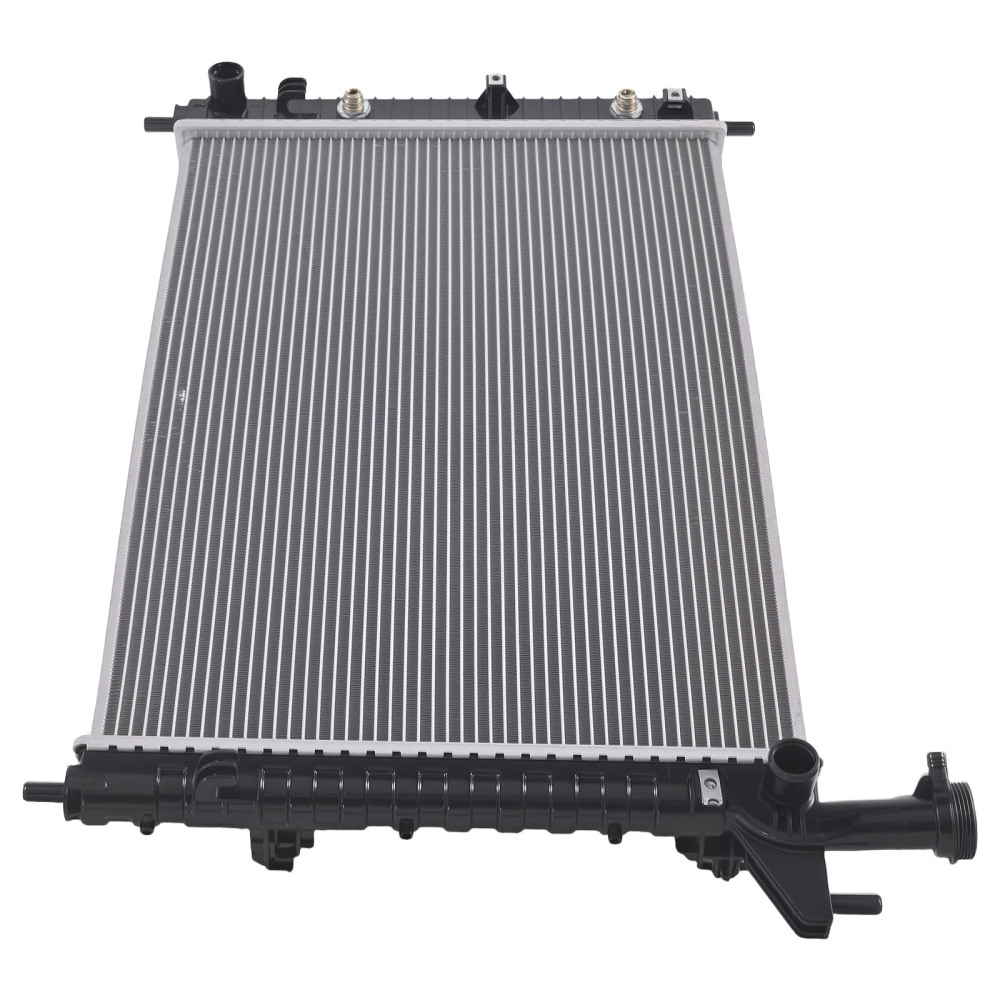 Aluminum Coolant RadiatorAC Condenser compatible for Chevy Traverse 3.6L 2009-17 CU13007