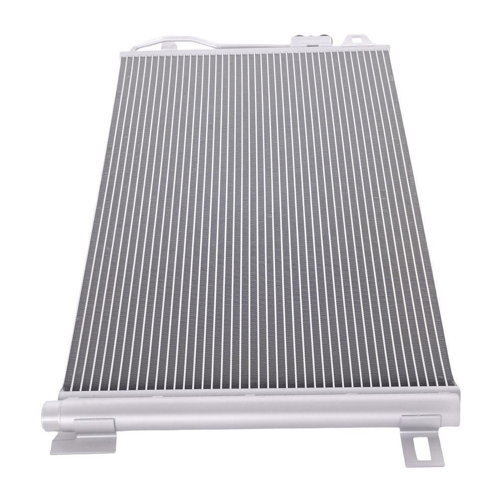 Aluminum Coolant RadiatorAC Condenser compatible for Chevy Traverse 3.6L 2009-17 CU13007