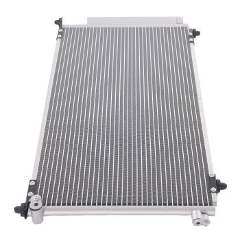 Aluminum RadiatorAC Condenser Assembly compatible for Honda Element 2007-11 19010PZDA62