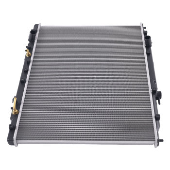 Aluminum Coolant RadiatorCondenser compatible for Honda Pilot 2009-2015 3.5L 13065 3771