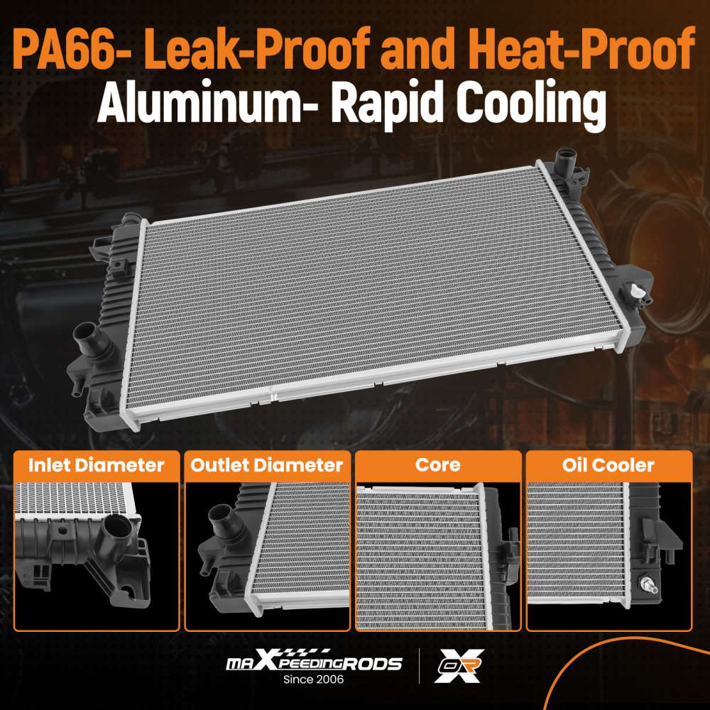 Radiator For 2009-14 compatible for Ford Expedition 5.4L V82009-10 compatible for Ford F-150 4.6L 5.4L