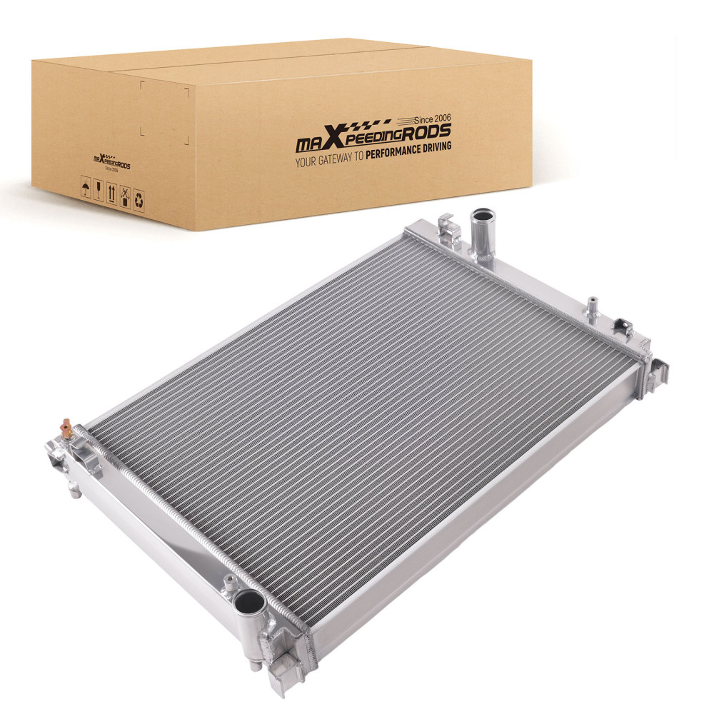 4 Row Aluminum Radiator Assembly compatible for Dodge Challenger SXT 2009-2017 CU13157