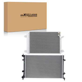 Coolant RadiatorAC Condenser Assembly compatible for VW Jetta 2011-2015 5C0121251D 13215