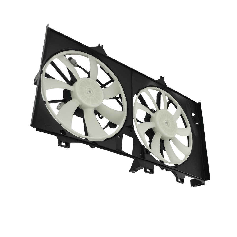 Aluminum Engine Coolant Radiator Condenser Fan compatible for Toyota Camry 2.5L 2012-2017