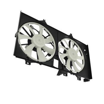 Aluminum Engine Coolant Radiator Condenser Fan compatible for Toyota Camry 2.5L 2012-2017