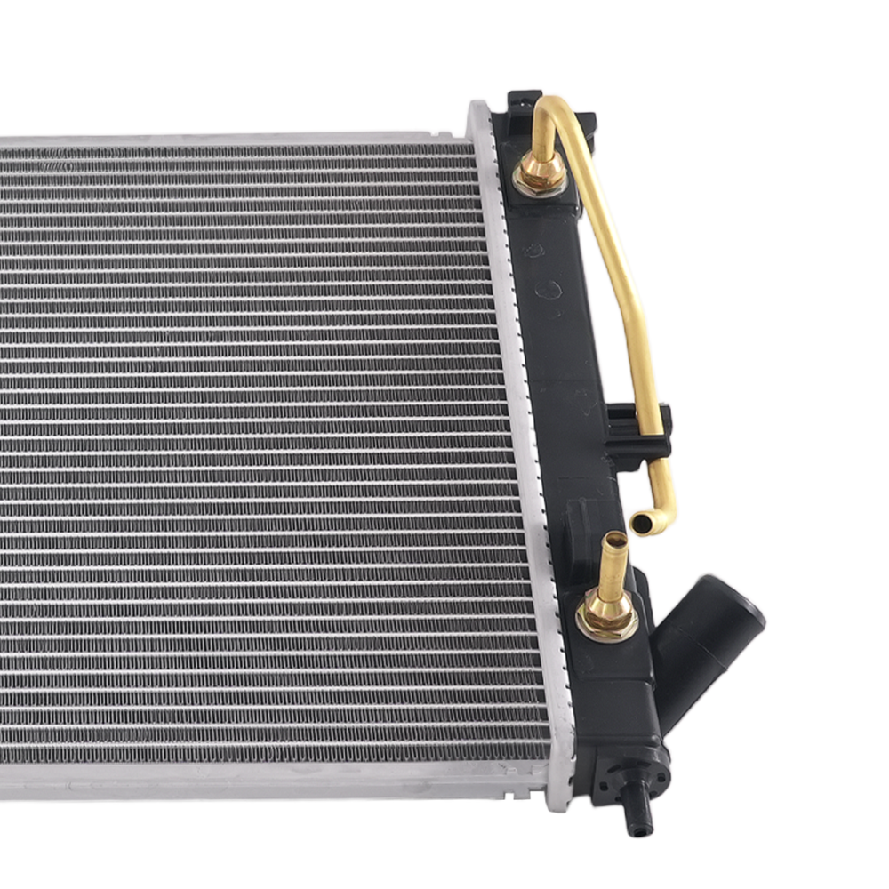Aluminum Coolant RadiatorAC Condenser compatible for Kia Soul L4 2012-13 253103X101