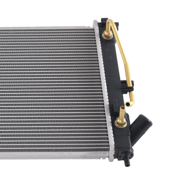 Aluminum Coolant RadiatorAC Condenser compatible for Kia Soul L4 2012-13 253103X101