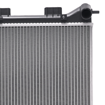 Aluminum Coolant RadiatorAC Condenser compatible for Kia Soul L4 2012-13 253103X101