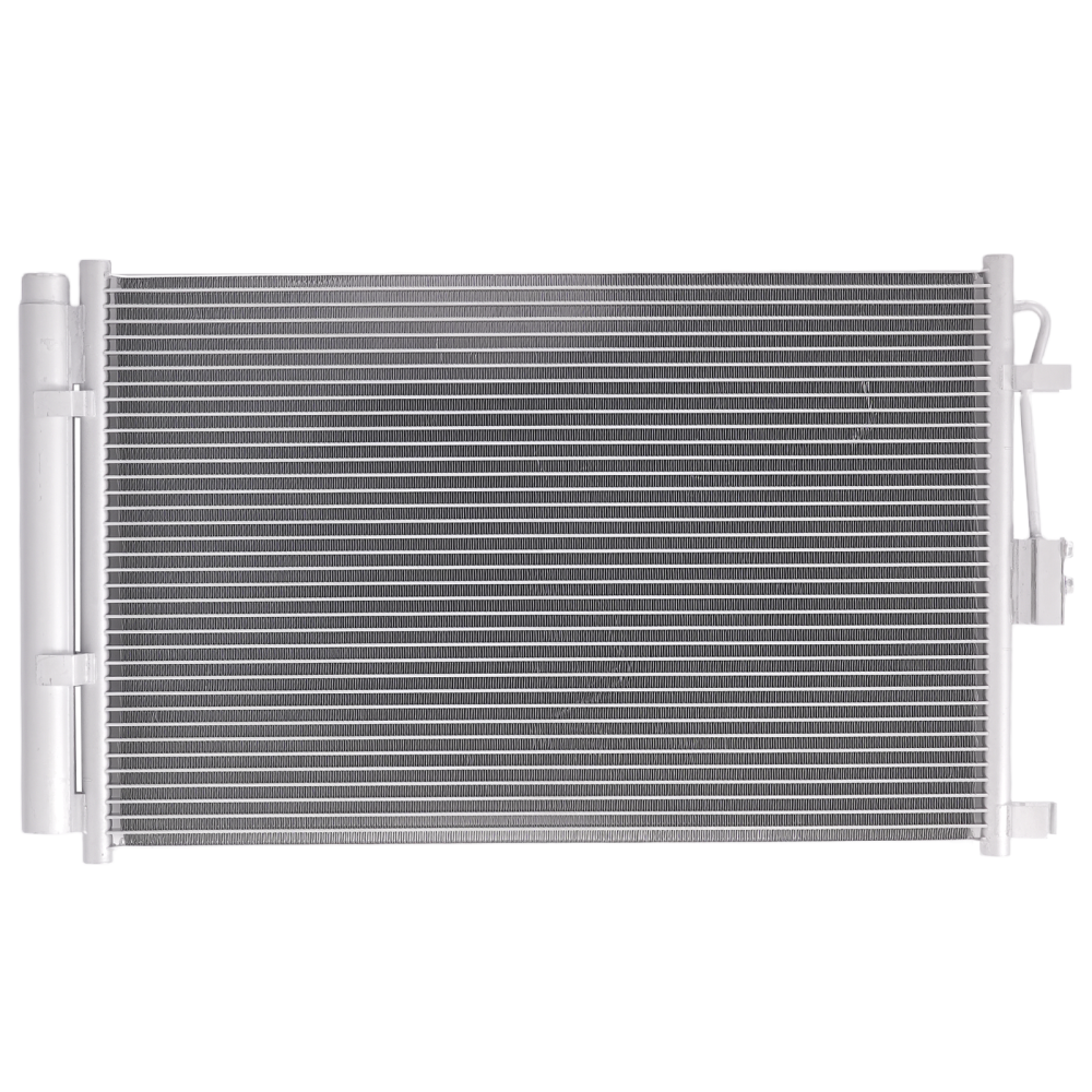 Aluminum Coolant RadiatorAC Condenser compatible for Kia Soul L4 2012-13 253103X101