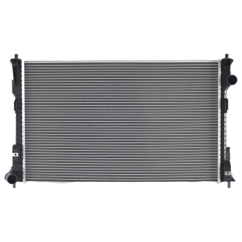 Aluminum Coolant RadiatorAC Condenser compatible for Ford Explorer 3.5L 2016-2018 13362