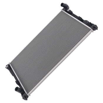 Aluminum Coolant RadiatorAC Condenser compatible for Ford Explorer 3.5L 2016-2018 13362