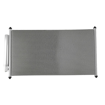 Aluminum Coolant RadiatorCondenser compatible for Honda Accord 2.4L/3.5L 2013-17 CU13363