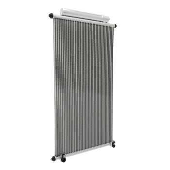 Aluminum Coolant RadiatorCondenser compatible for Honda Accord 2.4L/3.5L 2013-17 CU13363