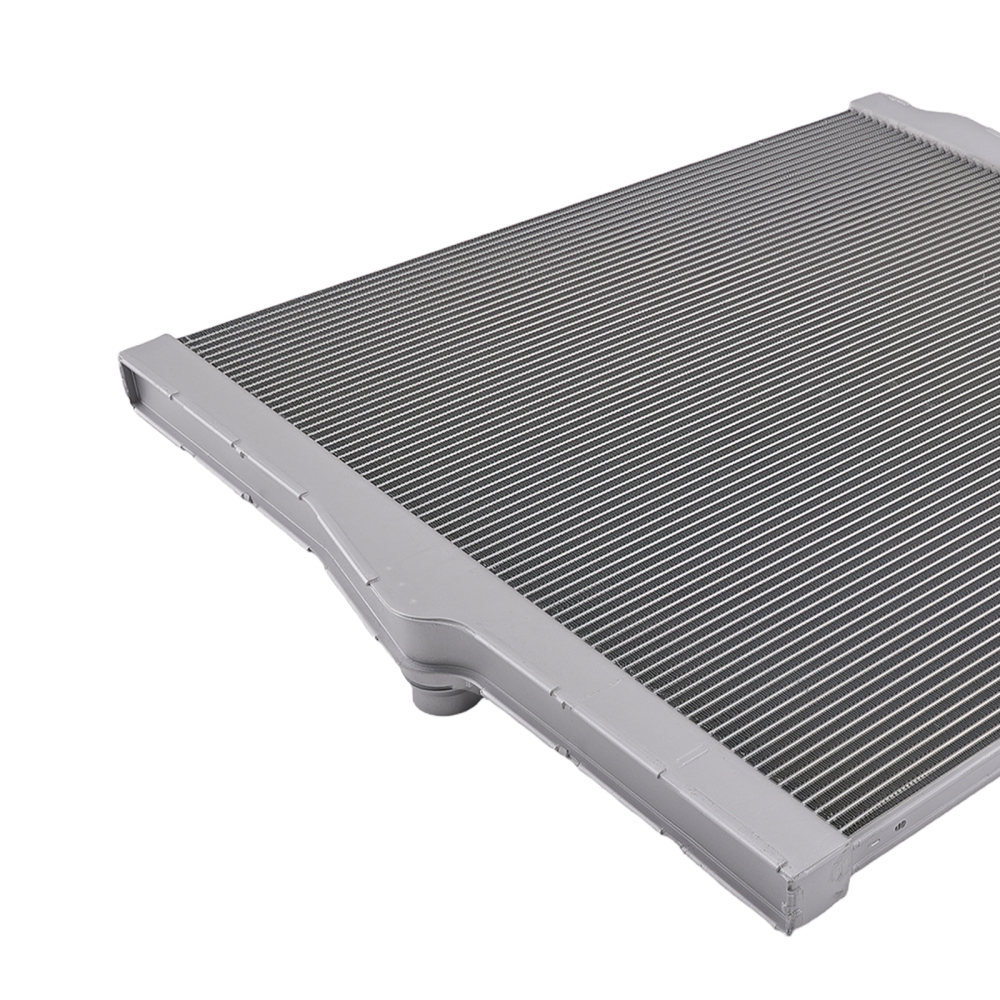 Radiateur Alu 1 Rangée compatible pour BMW X5 E70 3.0L 4.8L 2007-2010 17117585036