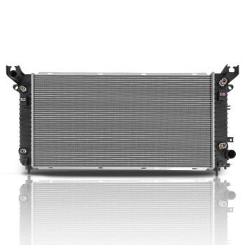 Radiator For 2014-2015 compatible for Chevrolet Silverado 1500 5.3L or 6.2L CU13398 CU13397